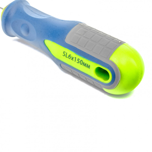 Отвертка, SL6 х 150 мм, CrV, трехкомпонентная рукоятка Сибртех по ценам производителя в Краснодаре с доставкой по всей России