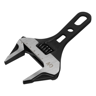 Ключ разводной 185 мм, CrV, кованый, укороченная рукоятка Denzel по ценам производителя в Краснодаре с доставкой по всей России