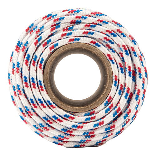 Фал плетеный полипропиленовый с сердечником, 8 мм, L 100 м, 16-прядный, Сибртех по ценам производителя в Краснодаре с доставкой по всей России