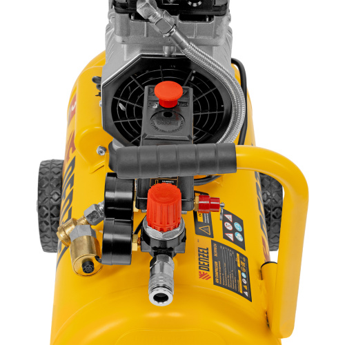 Компрессор DLS950/24 безмаслянный малошумный 950 Вт, 165 л/мин, ресивер 24 л Denzel по ценам производителя в Краснодаре с доставкой по всей России