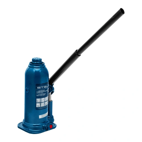 Домкрат гидравлический бутылочный, 5 т, h подъема 207-404 мм Stels по ценам производителя в Краснодаре с доставкой по всей России