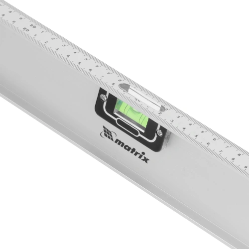 Уровень алюминиевый "Рельс", 1800 мм, 3 глазка (1 поворотный) Matrix по ценам производителя в Краснодаре с доставкой по всей России