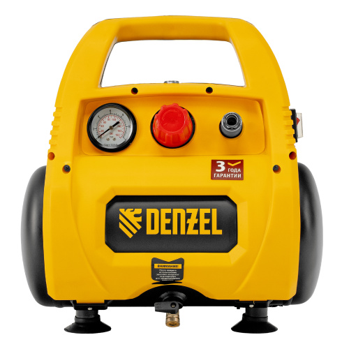 Компрессор воздушный безмасляный РС 1/6-180,1, 1 кВт, 180 л/мин, 6 л Denzel по ценам производителя в Краснодаре с доставкой по всей России