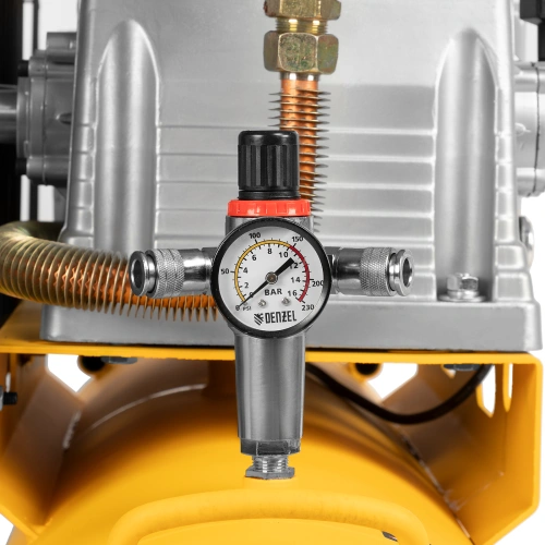 Компрессор воздушный, ременный привод BCI4000-T/100, 4.0 кВт, 100 литров, 690 л/мин Denzel по ценам производителя в Краснодаре с доставкой по всей России