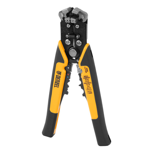 Щипцы для зачистки электропроводов 0,2-6 мм², функция обрезания проводов Denzel по ценам производителя в Краснодаре с доставкой по всей России