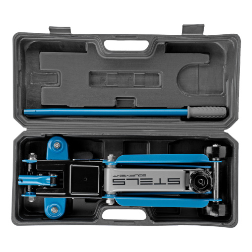 Домкрат гидравлический подкатной, высокий подъем, 3т, SUV, 190-535 мм, в кейсе Stels по ценам производителя в Краснодаре с доставкой по всей России