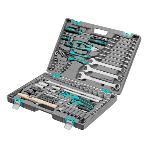 Набор инструментов, 1/4", 1/2", Cr-V, S2, усиленный кейс, 119 предметов Stels по ценам производителя в Краснодаре с доставкой по всей России