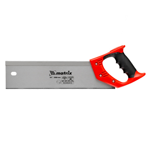 Пила по дереву обушковая для стусла, 350 мм, двухкомпонентная рукоятка Matrix по ценам производителя в Краснодаре с доставкой по всей России