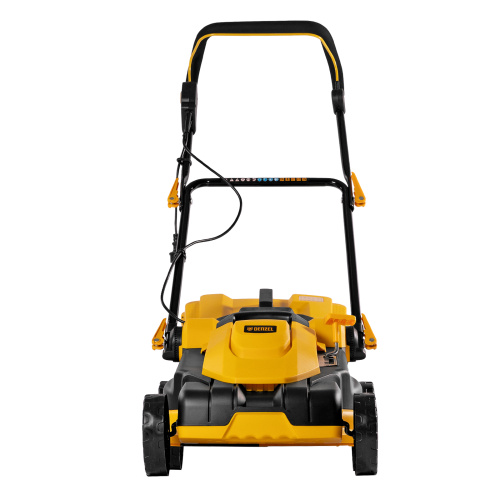 Газонокосилка электрическая GM-2000, 2000 Вт, ширина 43 см, 6 уровней, травосборник 45 л. Denzel по ценам производителя в Краснодаре с доставкой по всей России