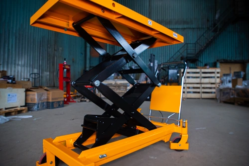 Стол подъемный передвижной 800 кг 475-1500 мм (1220х610 мм) XILIN SPS800 по ценам производителя в Краснодаре с доставкой по всей России