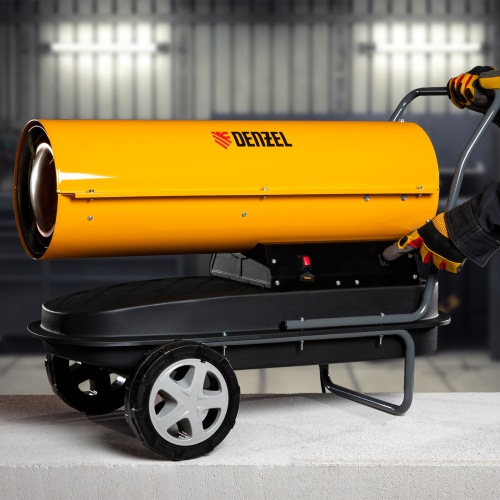 Дизельная тепловая пушка DHG-30, 30 кВт, 750 м3/ч, прямой нагрев Denzel по ценам производителя в Краснодаре с доставкой по всей России