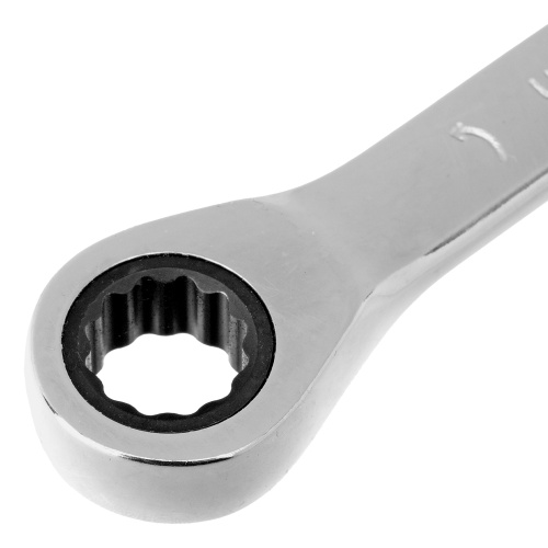 Ключ комбинированный трещоточный, 9 мм, CrV, зеркальный хром Matrix Professional по ценам производителя в Краснодаре с доставкой по всей России