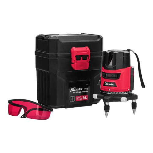 Лазерный уровень CRX-30R, 30 м, красный луч, батарейки, резьба 5/8" MTX по ценам производителя в Краснодаре с доставкой по всей России