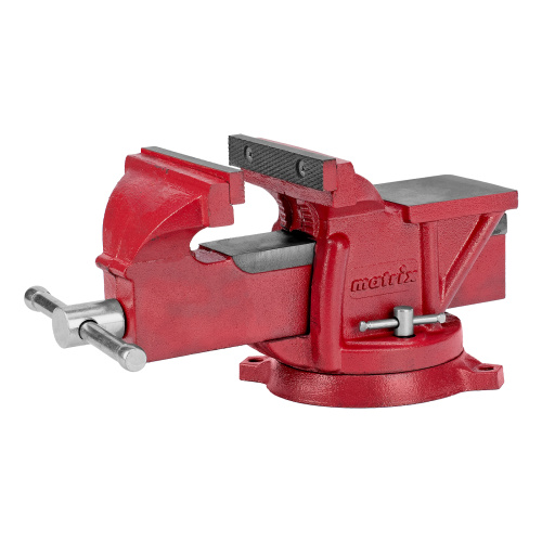 Тиски слесарные, 125 мм, поворотные, с наковальней Matrix по ценам производителя в Краснодаре с доставкой по всей России