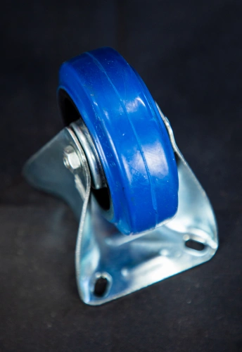 Колесо неповоротное резина FRCL 42 100 мм (N) по ценам производителя в Краснодаре с доставкой по всей России