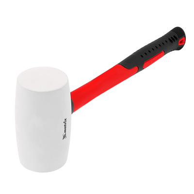 Киянка резиновая, 910 г, белая резина, фибергласовая рукоятка Matrix по ценам производителя в Краснодаре с доставкой по всей России