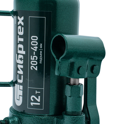 Домкрат гидравлический бутылочный, 12 т, 205-400 мм Сибртех по ценам производителя в Краснодаре с доставкой по всей России