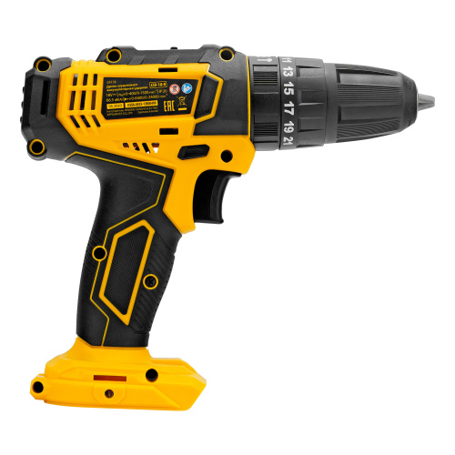 Дрель-шуруповерт аккумуляторная ударная CID-18-0, Li-Ion, 18 В Denzel по ценам производителя в Краснодаре с доставкой по всей России