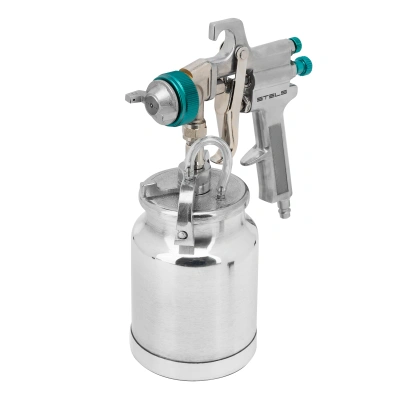 Краскораспылитель AS 702 НP профессиональный, всасывающего типа, сопло 1.8 мм и 2 мм Stels по ценам производителя в Краснодаре с доставкой по всей России