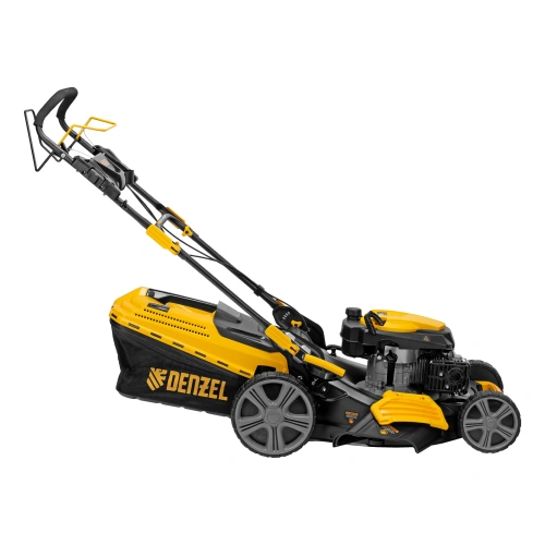 Газонокосилка бензиновая GLD-520SP, 196 куб.см, ширина 52 см, привод, 7 уровней,травосборник 60 л Denzel по ценам производителя в Краснодаре с доставкой по всей России