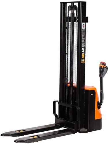 Штабелер электрический самоходный, поводковый 1,2 т - 3 м Вилы: 1150 , АКБ Li - Ion, CL1230J SIBLINE по ценам производителя в Краснодаре с доставкой по всей России