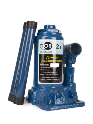 Домкрат гидравлический TOR ДГ-2 г/п 2,0 т (в пластиковом кейсе) по ценам производителя в Краснодаре с доставкой по всей России