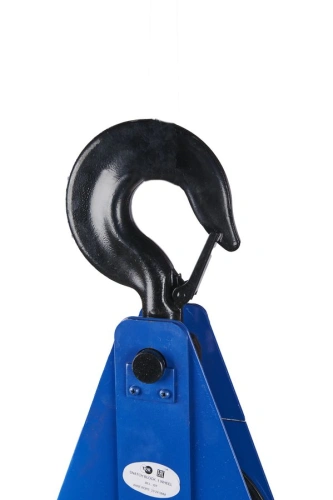 Блок монтажный однорольный с крюком TOR 10 т с откидной щекой (S) по ценам производителя в Краснодаре с доставкой по всей России