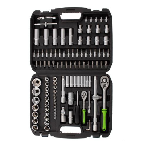 Набор инструмента, 1/2", 1/4", пластиковый кейс, 108 предметов Сибртех по ценам производителя в Краснодаре с доставкой по всей России