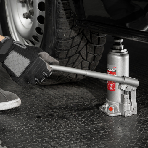 Домкрат гидравлический бутылочный, 5 т, высота подъема 216-413 мм Matrix по ценам производителя в Краснодаре с доставкой по всей России