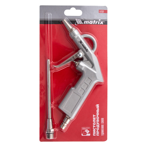 Пистолет продувочный с удлиненным соплом, пневматический, 135 мм Matrix по ценам производителя в Краснодаре с доставкой по всей России