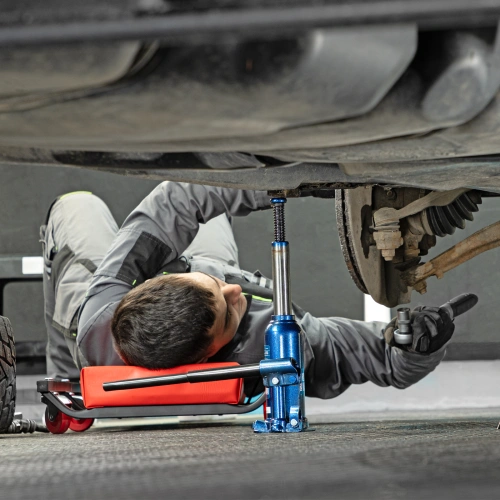 Домкрат гидравлический бутылочный, 4 т, h подъема 188-363 мм, в пластиковом кейсе Stels по ценам производителя в Краснодаре с доставкой по всей России