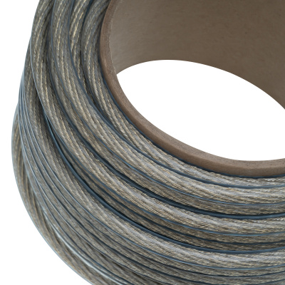 Трос металлополимерный прозрачный ПР-8.0, толщина 8.0 мм, моток 20 метров Сибртех по ценам производителя в Краснодаре с доставкой по всей России