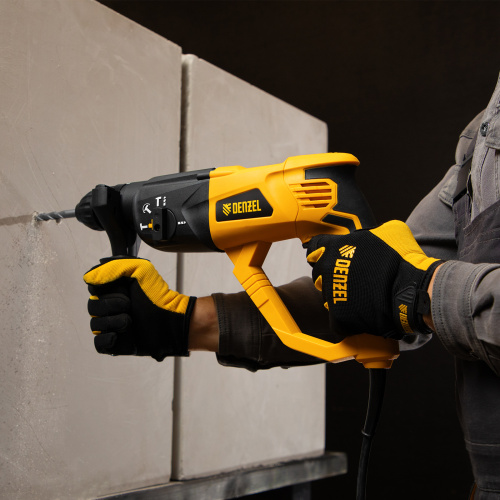 Перфоратор электрический RH-1050-26, SDS-plus, 1050 Вт, 3.2 Дж, 3 плюс 1 режим Denzel по ценам производителя в Краснодаре с доставкой по всей России