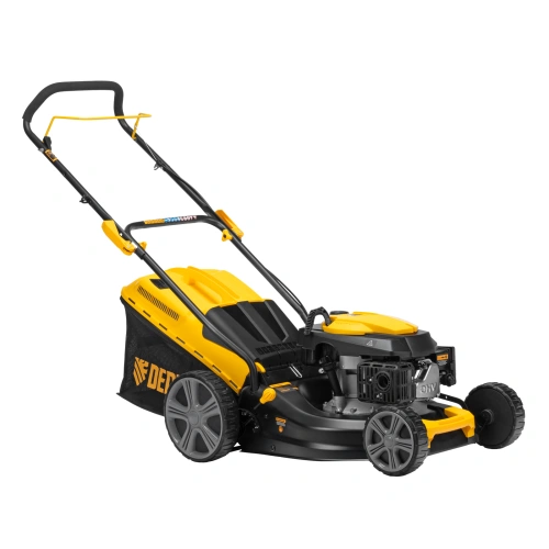 Газонокосилка бензиновая GLD-460, 146 куб.см, ширина 46 см, ручная, 7 уровней, травосборник 50 л Denzel по ценам производителя в Краснодаре с доставкой по всей России
