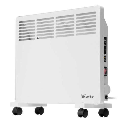 Конвектор электрический КМ-1000.1, 230 В, 1000 Вт, X-образный нагреватель, колеса, термостат MTX по ценам производителя в Краснодаре с доставкой по всей России