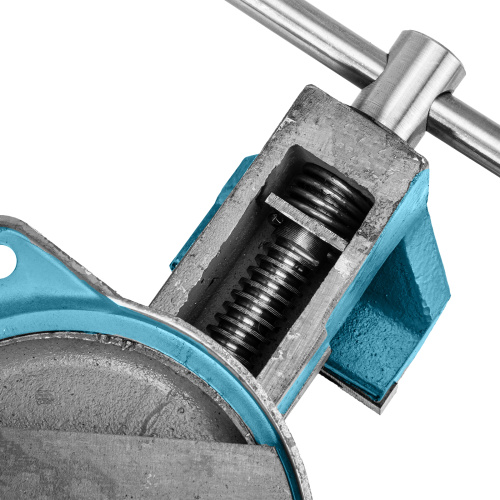 Тиски слесарные, 100 мм, поворотные (Глазов) по ценам производителя в Краснодаре с доставкой по всей России