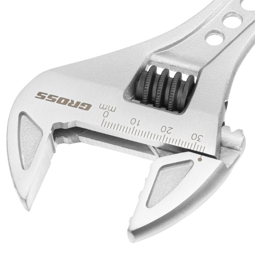 Ключ разводной, 250 мм, CrV, двухкомпонентная ручка Gross по ценам производителя в Краснодаре с доставкой по всей России