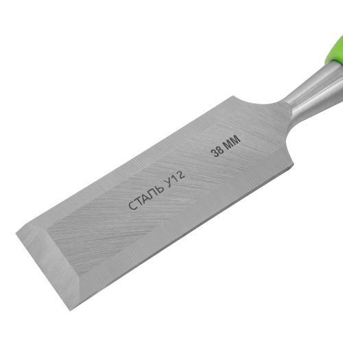 Долото-стамеска, 38 мм, двухкомпонентная рукоятка Сибртех по ценам производителя в Краснодаре с доставкой по всей России