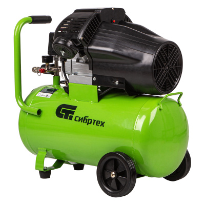 Компрессор воздушный КК-2200/50, 2.2 кВт, 350 л/мин, 50 л, прямой привод, масляный Сибртех купить в Москве с доставкой по всей России | ProtosMarket.ru