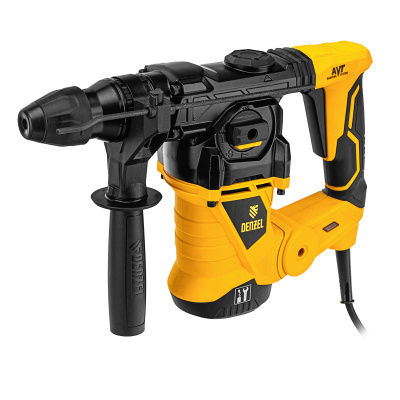 Перфоратор электрический RHV-1250-30, SDS-plus, 1250 Вт, 5 Дж, 3 плюс 1 режим Denzel по ценам производителя в Краснодаре с доставкой по всей России