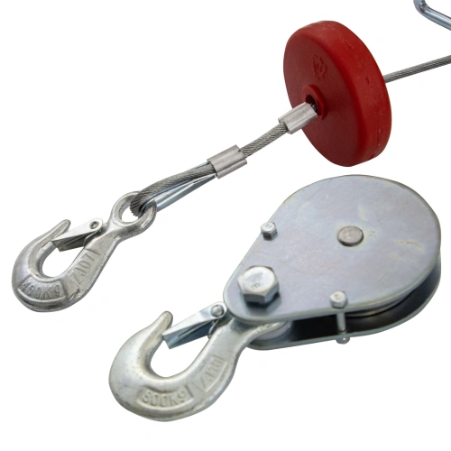 Тельфер электрический TF-800, 0.8 т, 1300 Вт, высота 12 м, 8 м/мин Denzel по ценам производителя в Краснодаре с доставкой по всей России