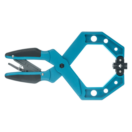 Струбцина клещеобразная 4, пластиковый корпус, храповой механизм жесткой фиксации, 100 мм Gross по ценам производителя в Краснодаре с доставкой по всей России