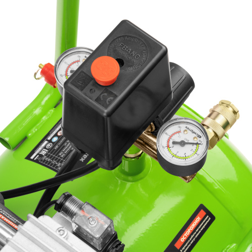 Компрессор безмаслянный малошумный МБ 2000/50, 2000 Вт, 50л, 300 л/мин Сибртех по ценам производителя в Краснодаре с доставкой по всей России