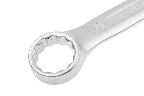 Ключ комбинированный 24 мм, CrV, холодный штамп Gross по ценам производителя в Краснодаре с доставкой по всей России