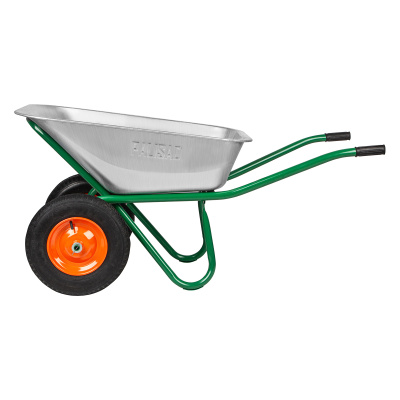 Тачка садово-строительная, 2-х колесная, усиленная, грузоподъемность 320 кг, объем 100 л Palisad по ценам производителя в Краснодаре с доставкой по всей России