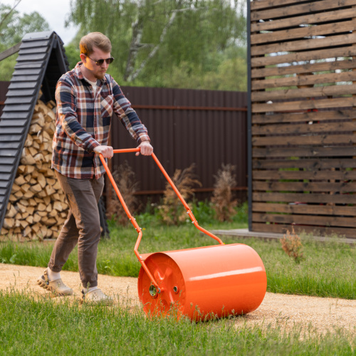 Каток газонный 70л, ручной, наливной, пробка-болт Сибртех по ценам производителя в Краснодаре с доставкой по всей России