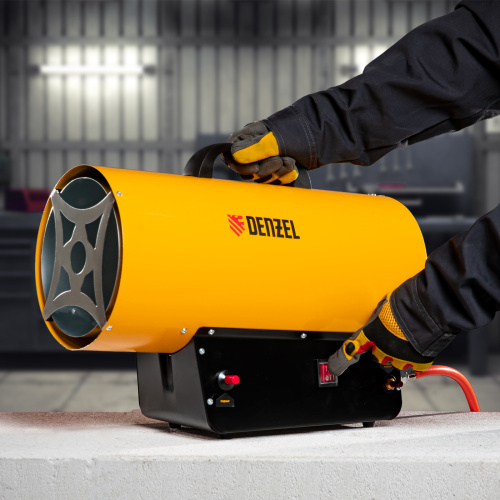 Газовая тепловая пушка GHG-30, 30 кВт, 900 м3/ч, пропан-бутан Denzel по ценам производителя в Краснодаре с доставкой по всей России