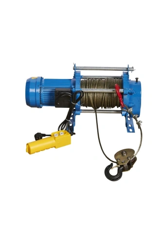 Лебедка электрическая  500/1000 кг  70/35 м с канатом 220 В TOR KCD по ценам производителя в Краснодаре с доставкой по всей России
