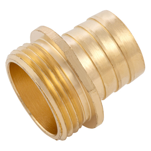 Штуцер для шланга 1" с наружной резьбой G1" Denzel по ценам производителя в Краснодаре с доставкой по всей России