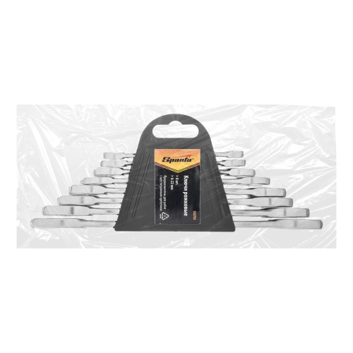 Набор ключей рожковых, 6 х 22 мм, 8 шт, хромированные Sparta по ценам производителя в Краснодаре с доставкой по всей России